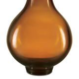 Amber & Gold Peking Long Neck Vase