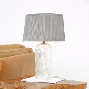 English Elm Ashcroft Furniture - High Quality Hotel European Modern Luxora Table Lamp - Elegant Glass & Gold Design For Any Space B183P315086