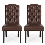 Christopher Knight Home® - Noble House - Harriet Contemporary Tufted Dining Chairs (Set Of 2)