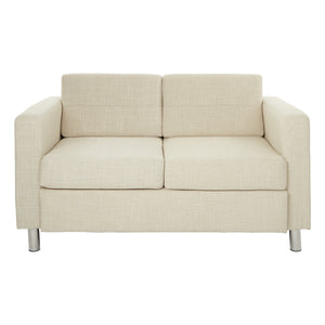 OSP Home Furnishings Pacific LoveSeat Cream