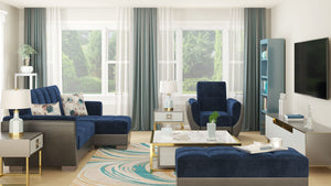 English Elm Primenest Skyhaven Convertible Chaise Lounge With Storage - Stylish, Versatile Comfort For Your Home B030P303527-GIGA