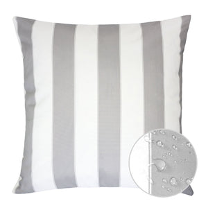 English Elm Horizon Stripe Pillow - Stylish Indoor & Outdoor Accent With Weather-Resistant Comfort & Support B357P367226