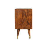 English Elm Solid Wood Manila Gold Sideboard