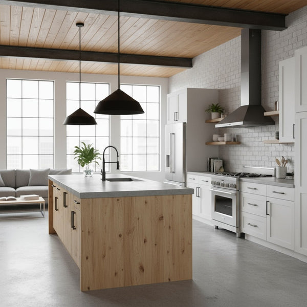 English Elm 14 Inch Matte Black Integrated Led Pendant Dimmable Etched Glass Kitchen Fixture B370P399324