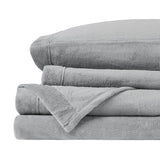 True North by Sleep Philosophy Soloft Plush Casual Micro Plush Sheet Set BL20-0870 Grey