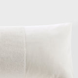 Croscill Home Canova Transitional Oblong Decor Pillow CHM30-0013 White