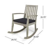 Christopher Knight Home® - Noble House - Montrose Patio Rocking Chair