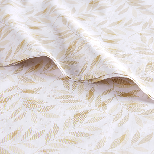 JLA Home Madison Park Essentials - Sheet 100% Cotton Percale Printed Sheet Set—Cool, Breathable, OEKO-TEX Certified, Fits Mattresses to 17" MPE20-1009