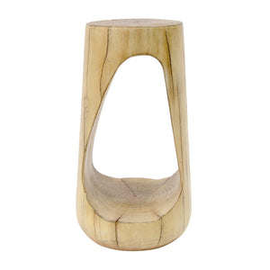 English Elm Christopher Knight Home® - Outdoor Lightweight Concrete Side Table - Versatile Hollow Design For Patio, Garden, And Beach Use N770P291496N