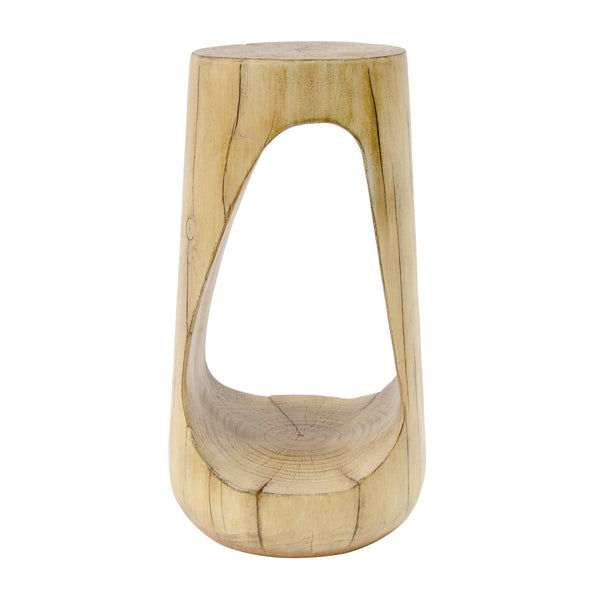 English Elm Christopher Knight Home® - Outdoor Lightweight Concrete Side Table - Versatile Hollow Design For Patio, Garden, And Beach Use N770P291496N