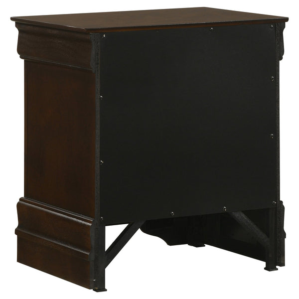 English Elm Bruno Cappuccino 4-Piece Eastern King Bedroom Set: Timeless Elegance With Cozy Asian Wood Finish B062S00910
