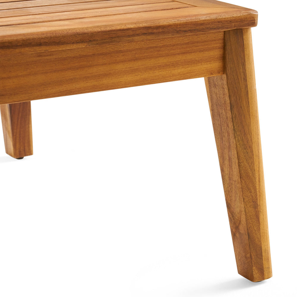 English Elm Christopher Knight Home® - GRENADA Handcrafted Acacia Corner and Coffee Table Set with Water-Resistant Fabric Cushions, Multicolor Finish and Compact 31.5"x30.25"x15.5" Dimensions for Stylish Living Spaces Beige 63888.00BGE