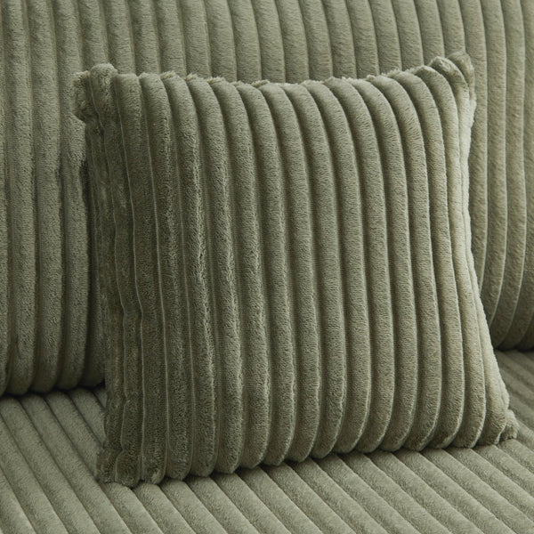 English Elm Swivel Barrel Accent Chair Chenille Tufted Round Club Seat for Living Room Lounge Green N719S002270F