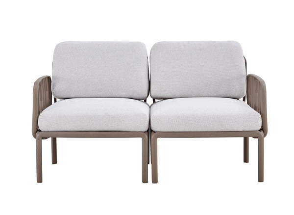 English Elm Patio Modern Twin Sofa Set With Soft Cushions – Weatherproof Loveseat For Indoor & Outdoor Spaces W370S00042-GIGA