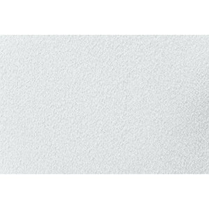 English Elm BRENDA Padded Headboard King Bed with LED Accent Lighting, Acrylic Legs, Silver Trim, Low Profile Grey 88.5 L x 10.08 W x 3.15 H B201S00206