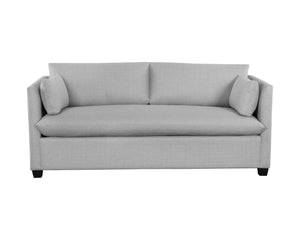 Sunpan NICO Sofa Bed - Modern Charcoal Memory Foam Design for Stylish Comfort in Small Spaces & Guests 108329