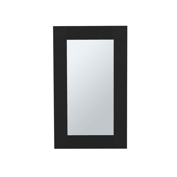 English Elm Juno Narrow Mirrored Medicine Cabinet 25.7" H x 15.7" W — Space-Saving Wall Mount with 3 Interior Shelves Black 31.2 L x 19.3 W x 3.6 H B070P242487
