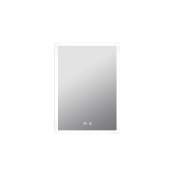English Elm Mesa Aluminum Led Medicine Cabinet with Defogger Soft Close Mirror Bathroom Spa B2731P478357