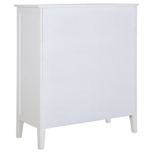 English Elm Talia Eight Drawer Chest with Rattan Fronts and Felt Lined Coastal Bedroom Storage B062P440322