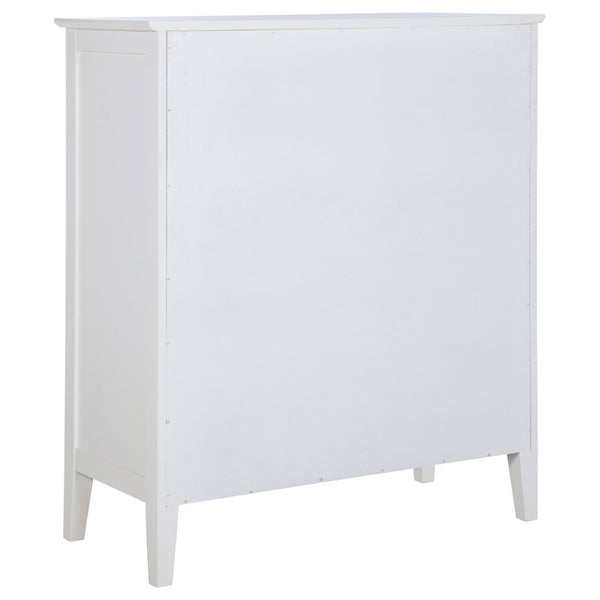 English Elm Talia Eight Drawer Chest with Rattan Fronts and Felt Lined Coastal Bedroom Storage B062P440322