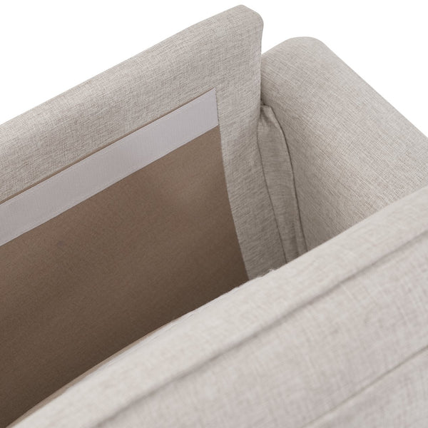 English Elm 3 Piece Living Room Sofa Set – Modern 3-Seater, 2-Seater Loveseat & Accent Armchair For Comfort W680S00083