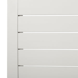 English Elm Christopher Knight Home® - CAPE C-shaped Aluminum Outdoor Side Table for Patio & Poolside — Lightweight, Weather-Resistant Design White 59990.00WHI