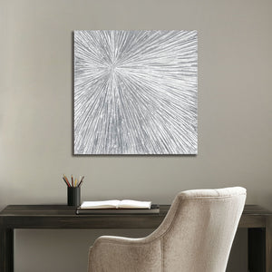 JLA Home Madison Park Signature - Hand Painted Dimensional Resin Wall Art Sunburst Set with Metallic Finish, Textured Sculptural Accent piece MPS95A-0022