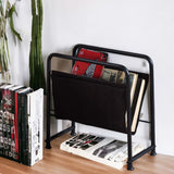 English Elm Luciano Magazine Holder Black