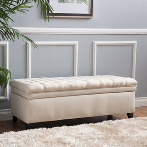 English Elm Juliana Rectangular Storage Ottoman Upholstered Lift Top for Living Room Seating 57741.00