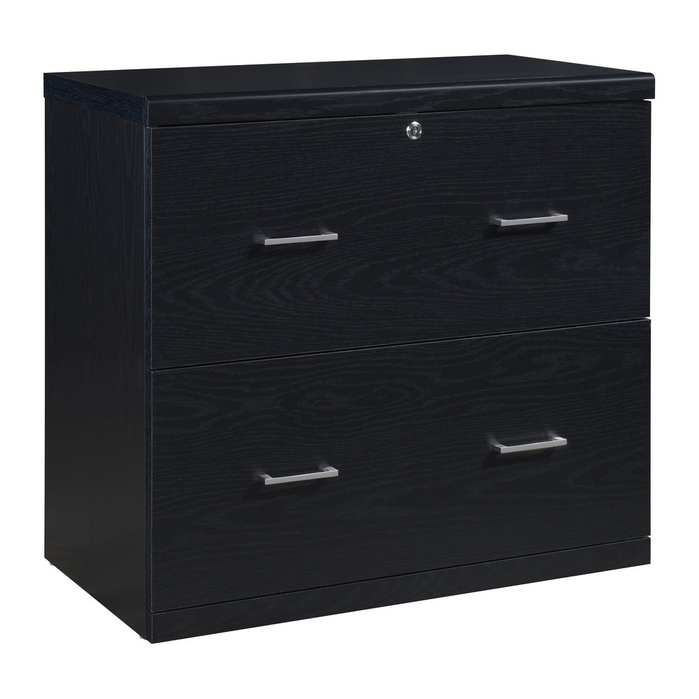 OSP Home Furnishings Alpine Lateral File Black