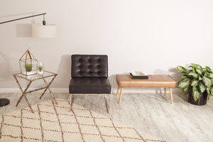 OSP Home Furnishings Anthony 26” Wide Chair  Black