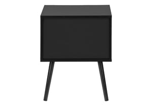 English Elm Accent Side Table Rustic Grey Laminate Compact Storage Cabinet Transitional Bedroom B2710P461692