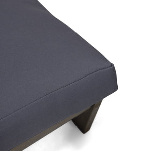 English Elm Christopher Knight Home® - SHERWOOD Loveseat with Acacia Wood Frame, Water-Resistant Cushions & Slatted Paneling for Patio Comfort and Durability DARK GREY 64868.00DGRY