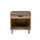 INK+IVY Renu Industrial Solid Wood Nightstand II136-0398 Natural