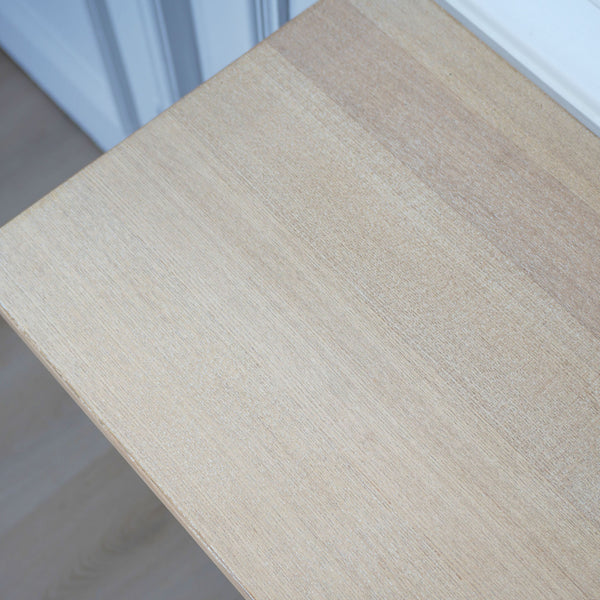 English Elm Modern Modular Console Table with Black Arch Base & Natural Wood Top, 4 Styles, 70.3"L Versatile Decor W2729P199007