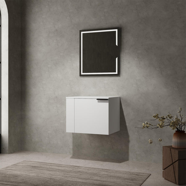 English Elm 24" Modern Bathroom Vanity Cabinet For Large Spaces - Stylish Storage & Customizable Sink Options W1972P204942