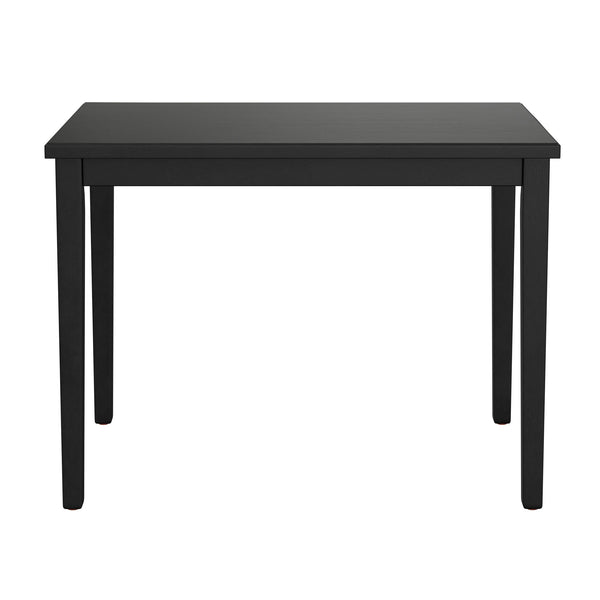 English Elm Wallace & Bay - Black Gathering Height Table — Engineered Wood Contemporary 48" x 36" x 36" Black Finish, Durable Care B2709P212261