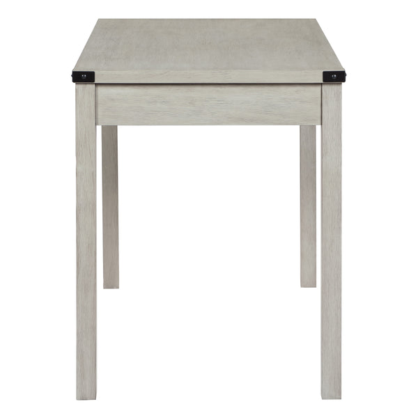 OSP Home Furnishings Victor Writing Desk Champagne Oak