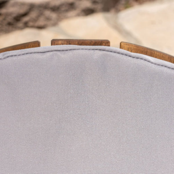 English Elm Chair Cushion for Adirondack Seating Water Resistant Outdoor Pad with Tie Anchors N769P227473GMP2
