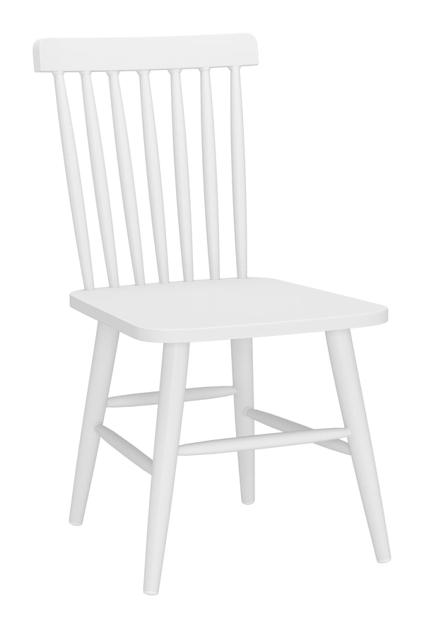 Zuo Modern Zeilen Dining Chair Set Of 2 - Modern, Versatile Aluminum Seating For Chic Home Décor & Style White Aluminum 704084-zuo-modern