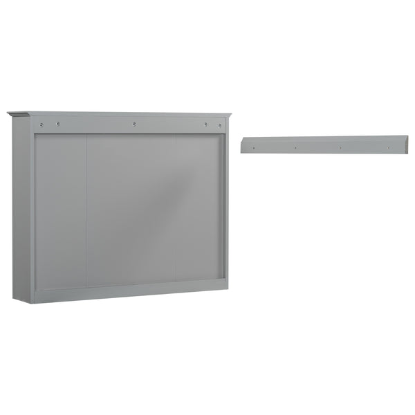English Elm 36'' Modern Bathroom Vanity With Medicine Cabinet, Soft-Close Doors, 4 Drawers & Ceramic Sink Set SW000134AAE-1
