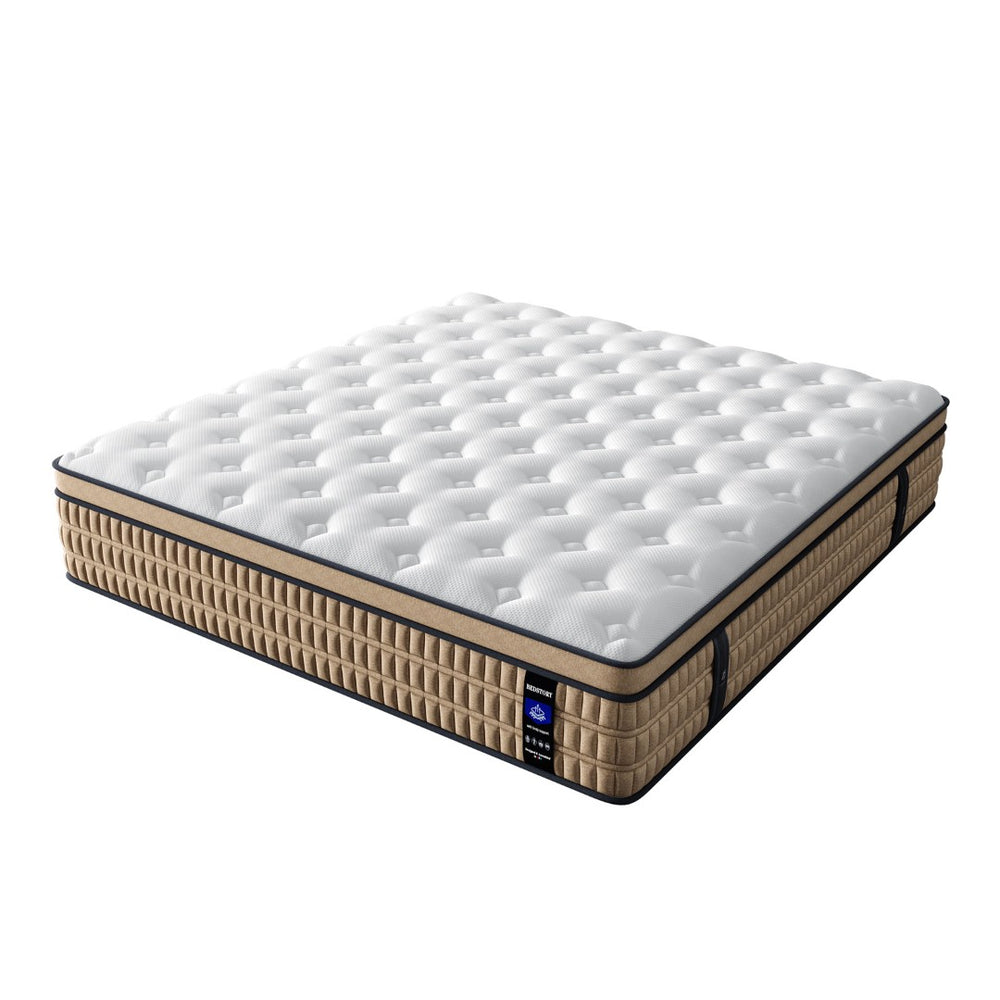 English Elm 12 Inch King Hybrid Mattress Gel Foam Pocket Springs Firm Support Cool Sleep B2716P415512