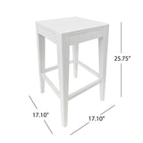 Christopher Knight Home® - Noble House - Farmhouse 26" Wooden Counter Stool (Set of 2)