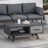 Christopher Knight Home® - Noble House - Burgoyne Mid-Century Modern Coffee Table with Storage