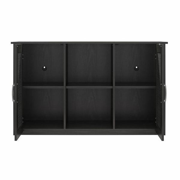 English Elm 55 Gallon Aquarium Terrarium Stand with Mesh Doors Open Storage Industrial Frame B2733P436848