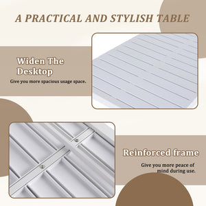 English Elm 4-Pack Modern Dining Chairs with Red Oak Legs and Ergonomic PP Seats — Durable, Easy-Clean Set Crimson Red,White W3450S00035