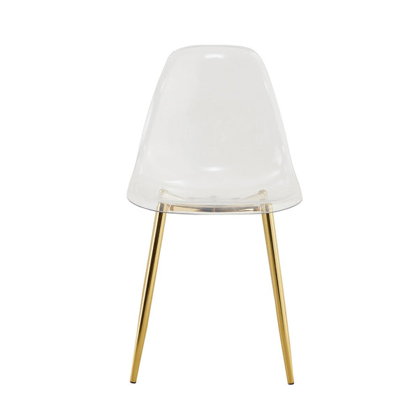 English Elm Table and Chair Set Marble Glass Top Gold Legs Four Seat Dining for Small Spaces Black,Transparent,White+Gold W1151S04654