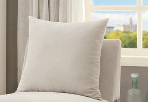 English Elm Beige Padded Chenille Chair with Nailhead Trim and Welt Accents, Ivory Transitional Seat, 26.5x38.5x37.5" B2741P375944