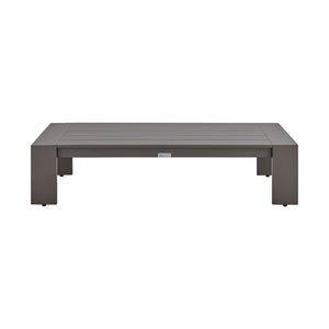 English Elm Umbriax 4-Piece Aluminum Outdoor Coffee Table Set in Brown — Weather-Resistant, Rust-Free, Easy-Clean Covers B2736P354358