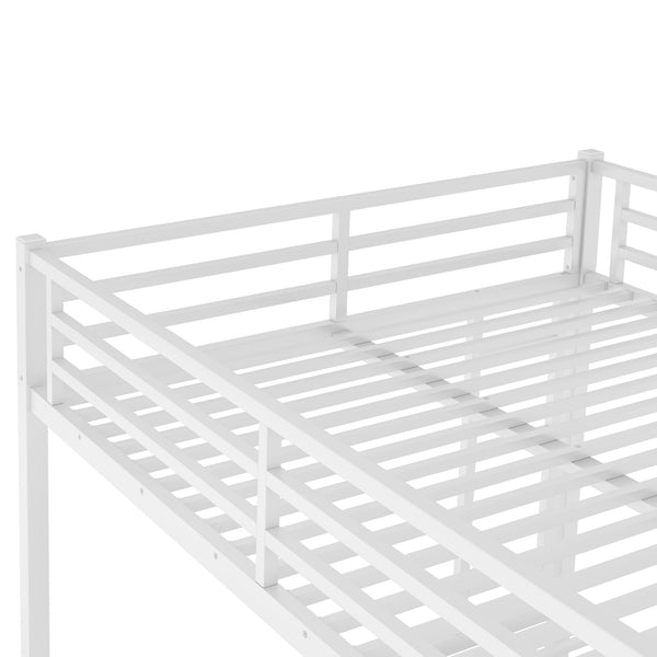 English Elm Metal Queen-Over-Queen Bunk Bed For Teens & Adults | Space-Saving, Durable, Noise-Reducing Design W1580S00122